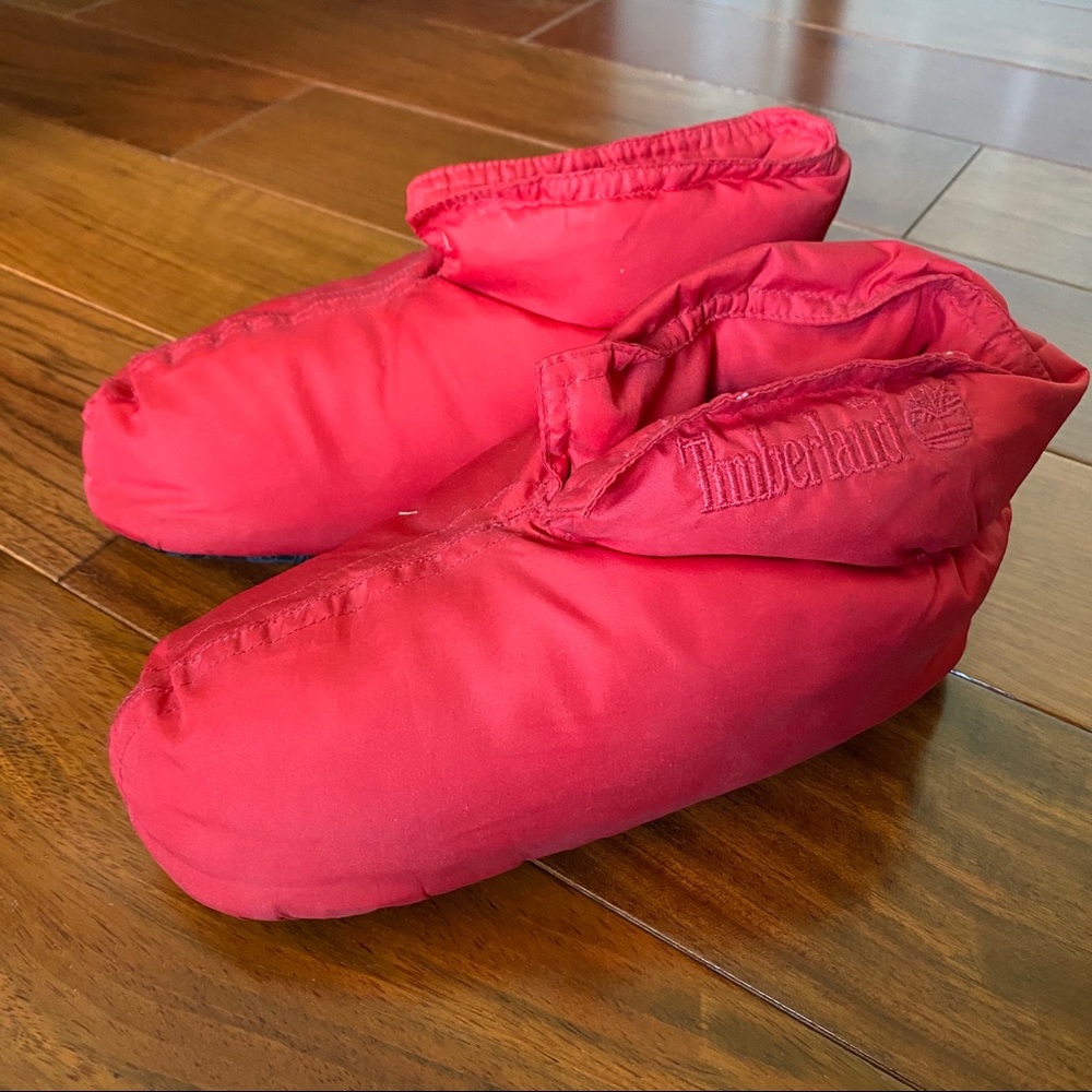 Timberland Down Slippers - Red